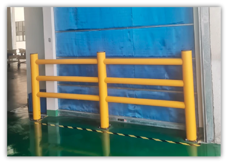 Rào chắn dành cho người đi bộ cho hàng rào an toàn bằng nhựa trong kho