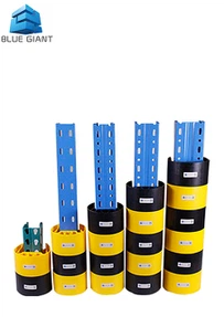 Công nghiệp pallet giá nhựa bảo vệ thẳng đứng