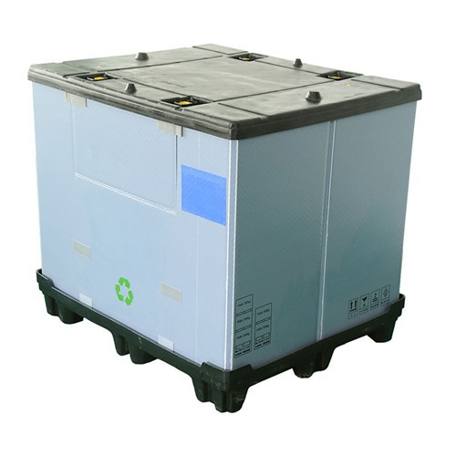 Vận chuyển các tông sóng bằng nhựa có thể xếp chồng lên nhau